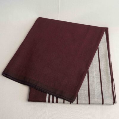 Bariq Handloom – Brown Silver (BH006)